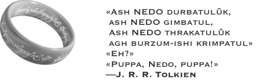 Tolkien on Nedo